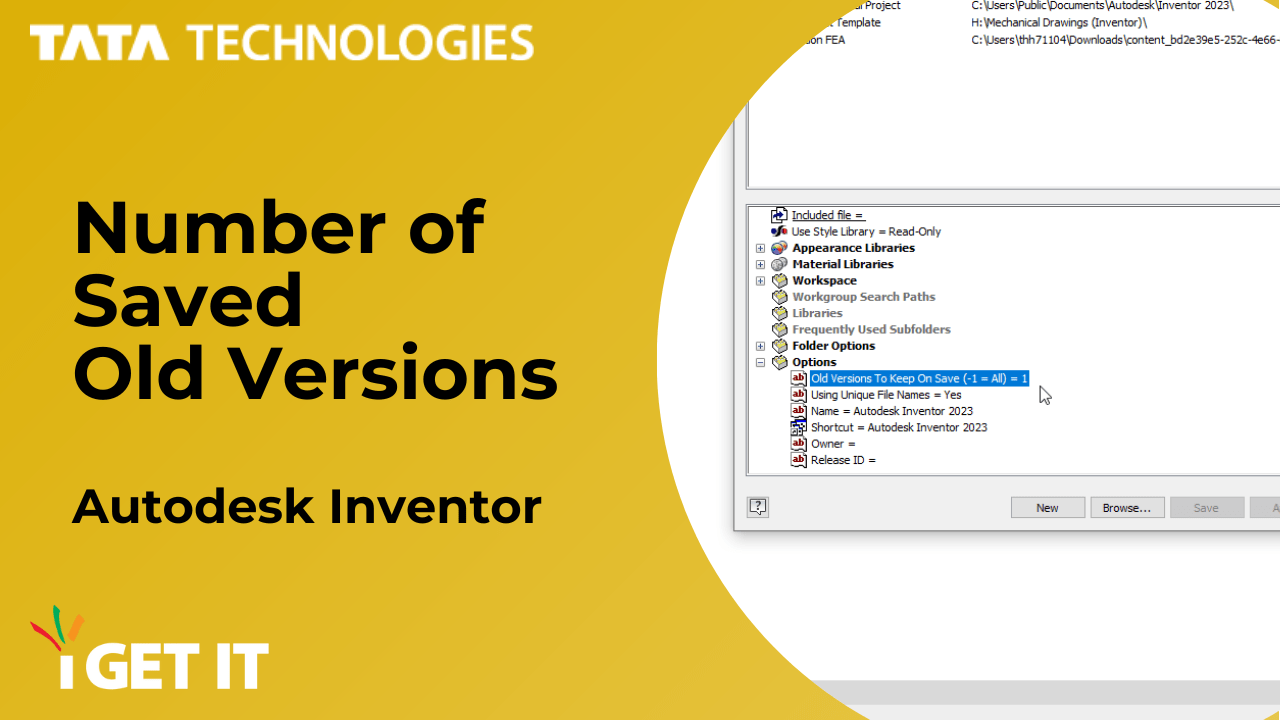 How to Know Number of Saved Old Versions & Select Other Edge, Face or Surface | Autodesk Inventor Tips