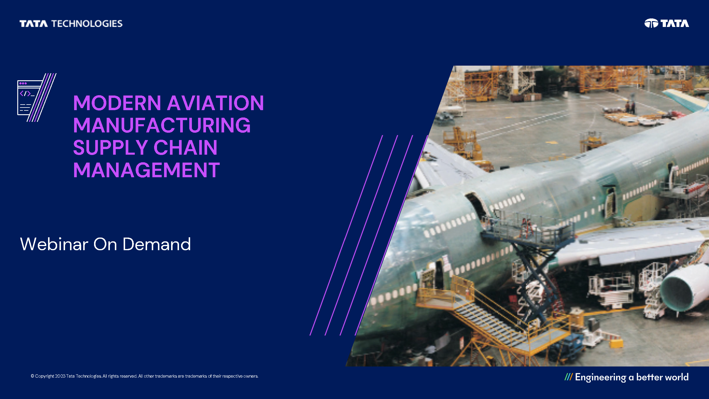 Modern Aviation Manufacturing Supply Chain Management