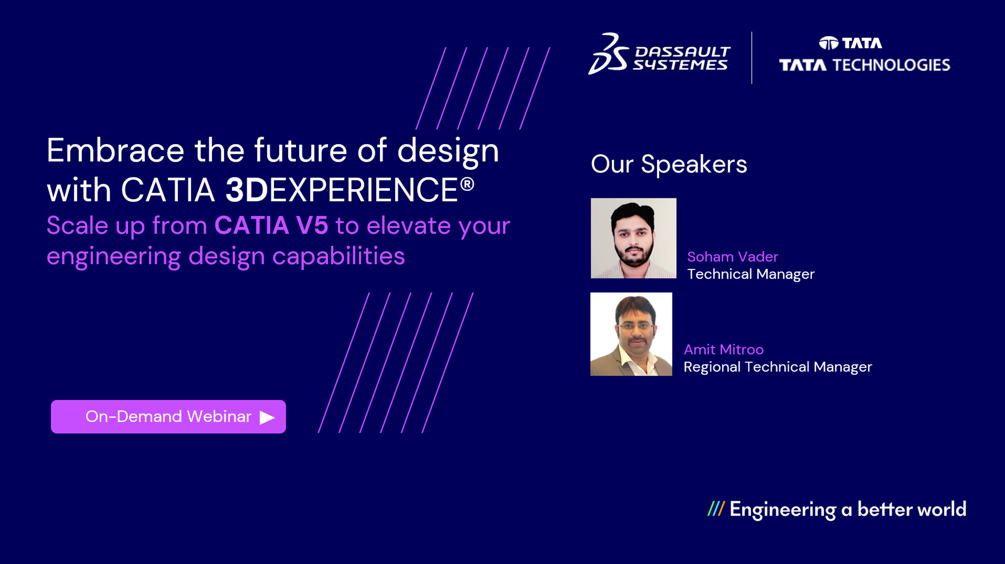 CATIA 3DXPERIENCE Embrace the future of design. 